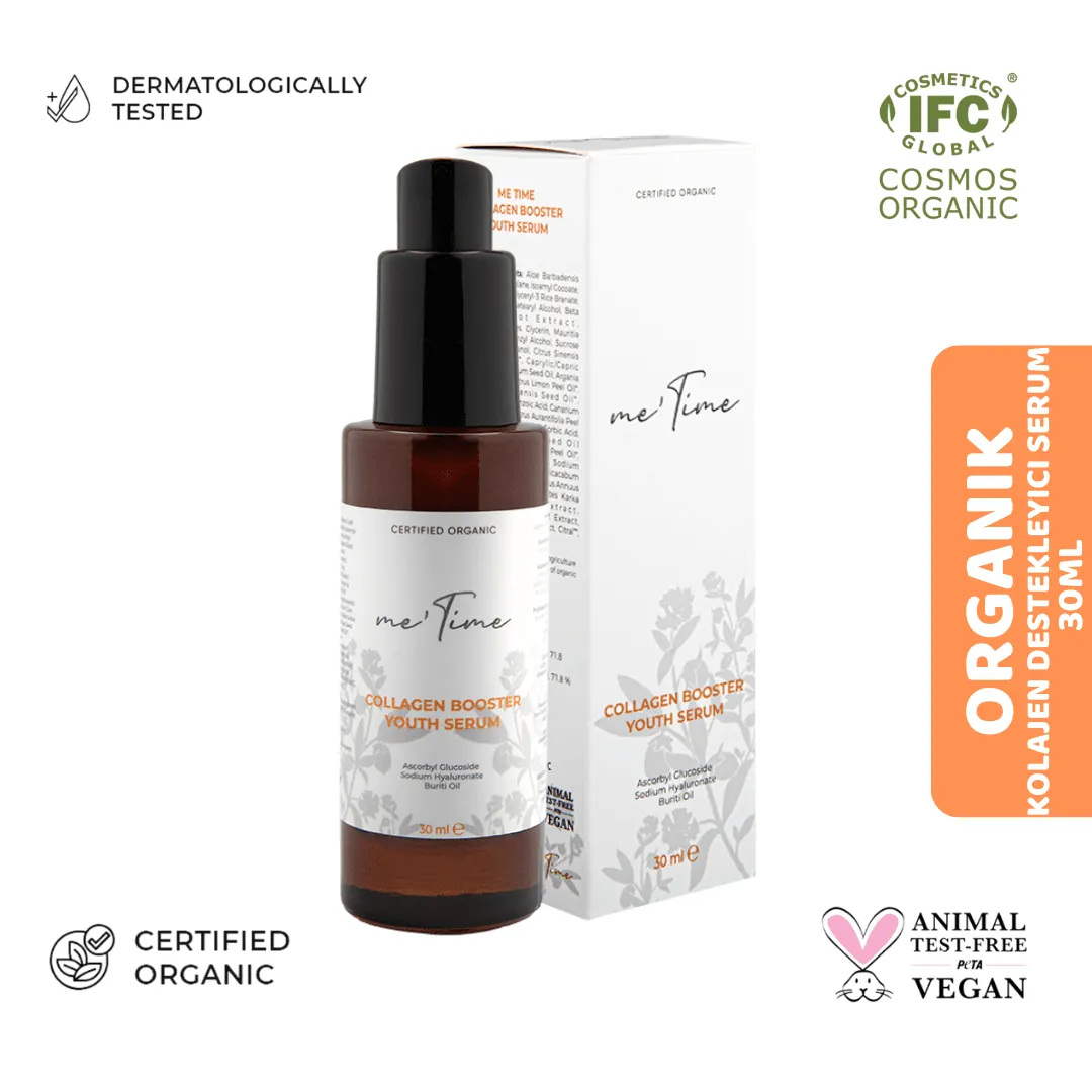 Me Time Organik C Vitamini ve Hyaluronik Asit Serumu 30 ml — görsel 2