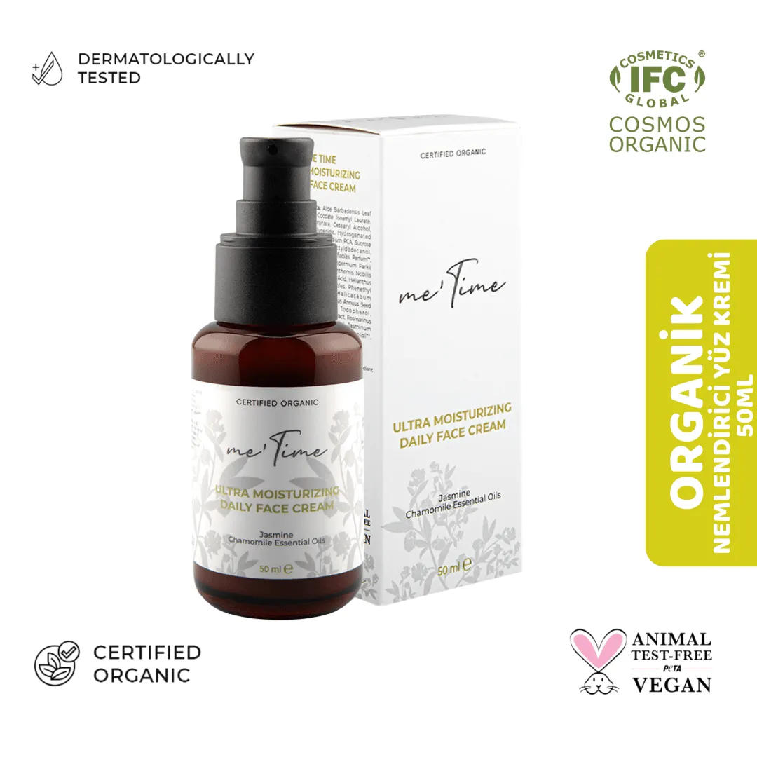 Me Time Organik Nemlendirici Günlük Yüz Kremi 50 ml — görsel 2