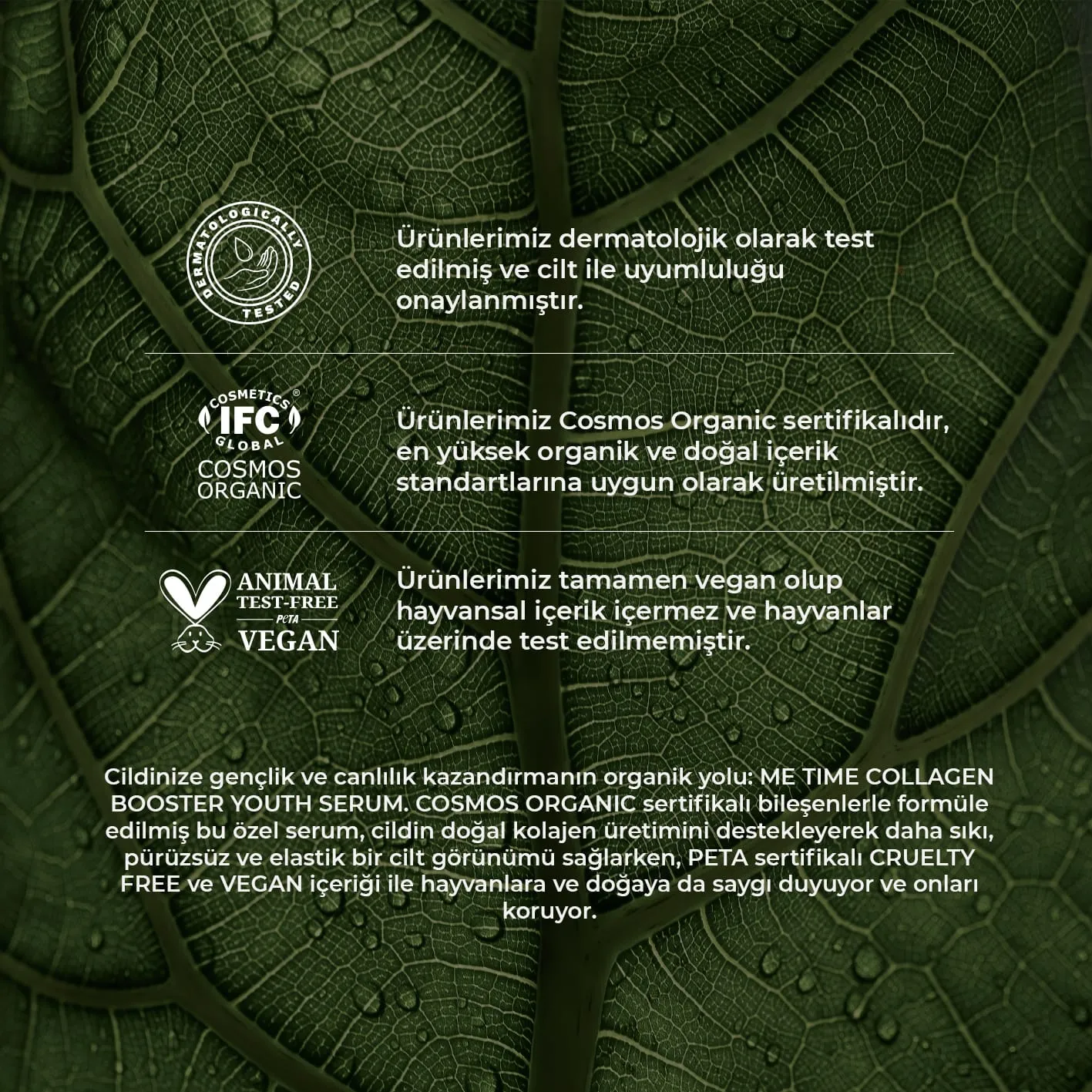 Me Time Organik C Vitamini ve Hyaluronik Asit Serumu 30 ml — görsel 4