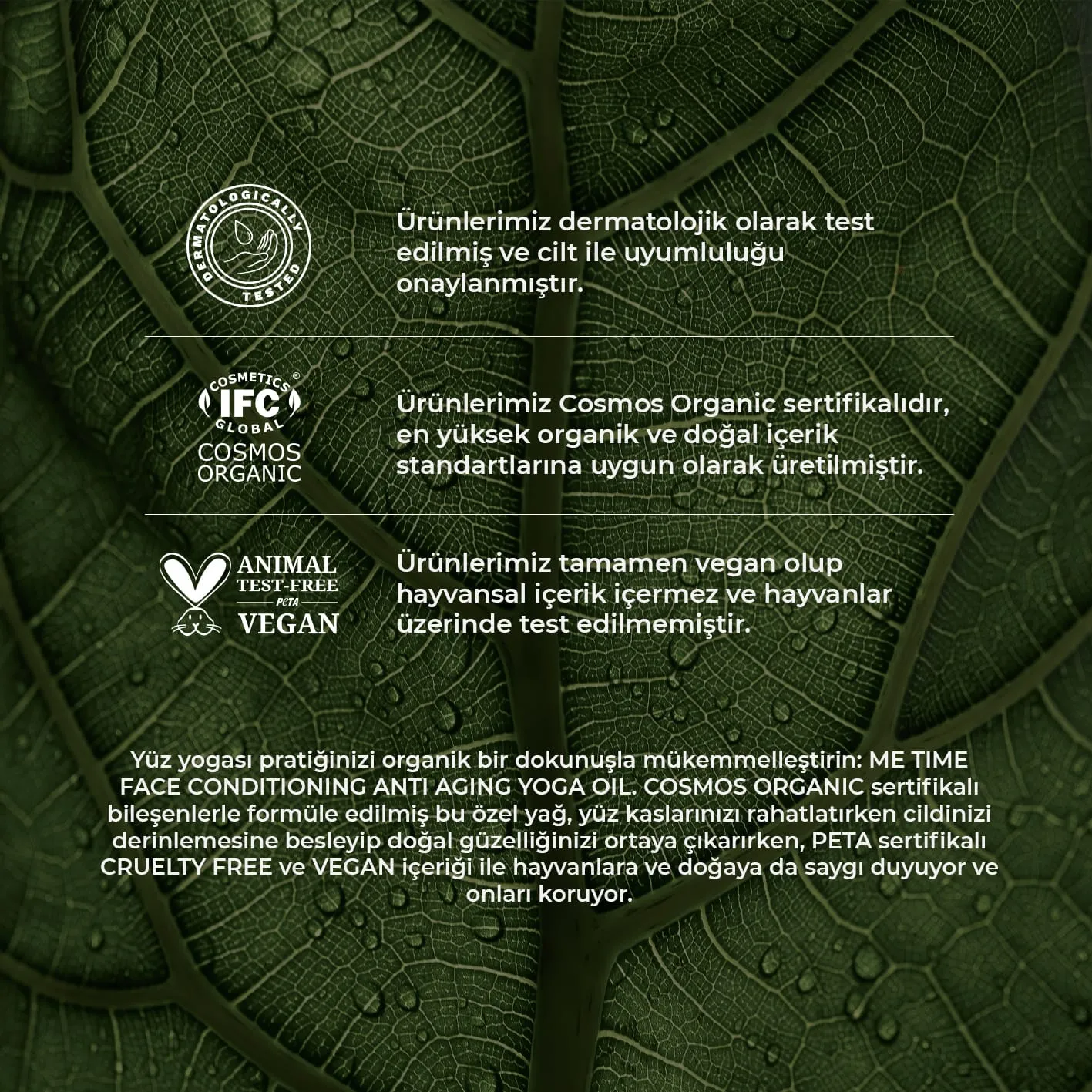 Me Time Organik Yüz Yoga ve Masaj Yağı 30 ml — görsel 4